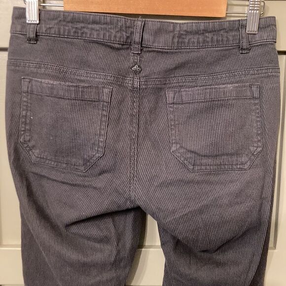 PRANA Women's Jodi Pants Stripe Stretch Denim Size 2 - Picture 7 of 8